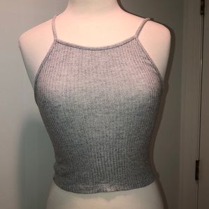 Brandy Melville Grey Sweater Tank